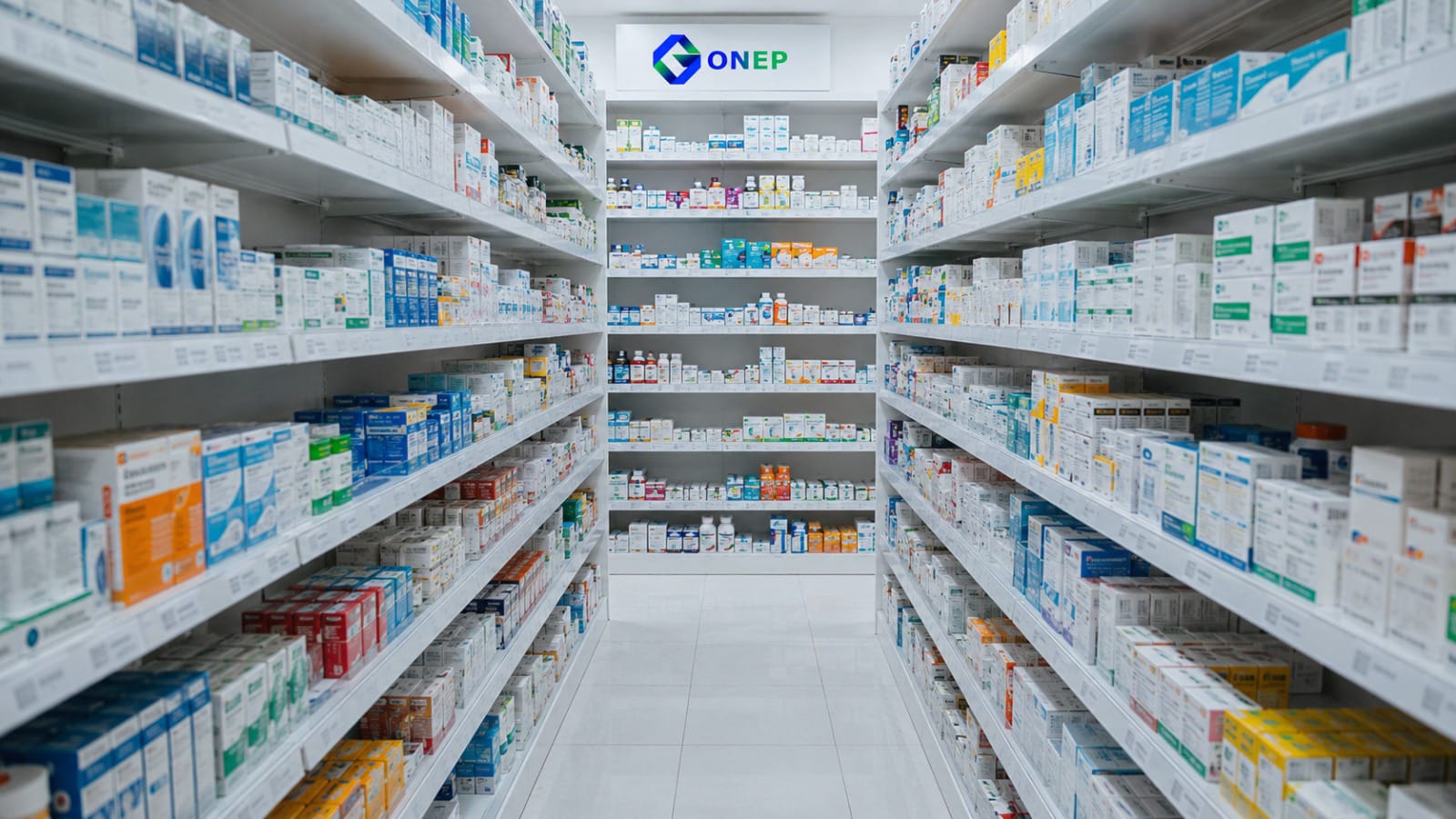 Modern pharmacy store